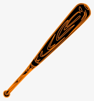 Baseball Bat Svg Clip Art At Clker - Baseball Bat Vector Png