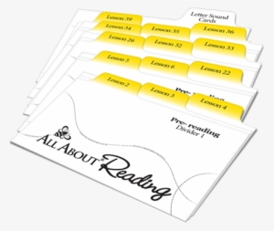 All About Reading Pre-reading Divider Cards - Document
