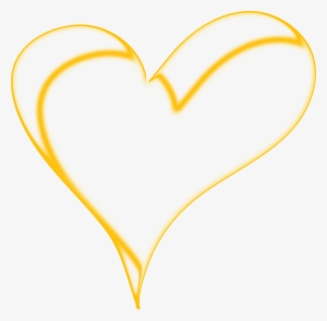 Heart Of Gold Clip Art Transparent - Heart