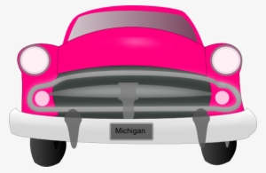 Car Clipart Front - Front Of Cartoon Car