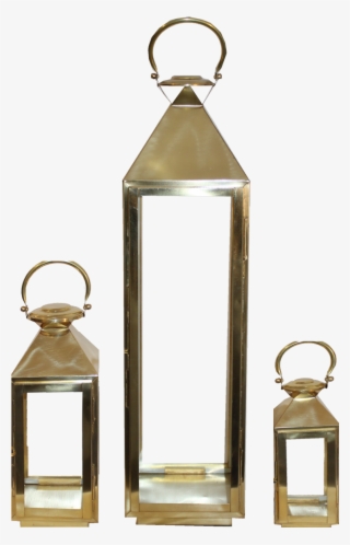 Lanterns Brass Hire Wedding Glass Hurricane - Gold Lanterns Uk