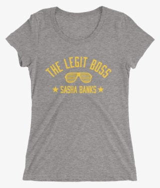 Sasha Banks "the Legit Boss - Bob Seger Womens T Shirt