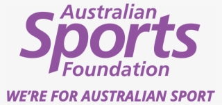 Light Purple Logo - Australian Sports Foundation