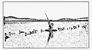 This Free Icons Png Design Of Hunter Shooting Ducks