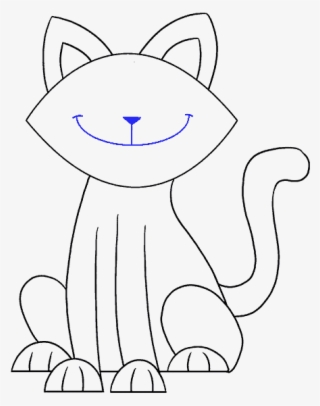How To Draw A Simple Cat - Draw A Simple Cat