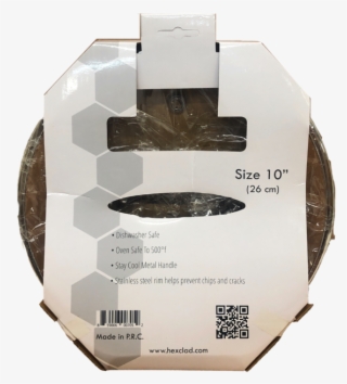 Hexclad Tempered 10" Glass Lid - Rocket