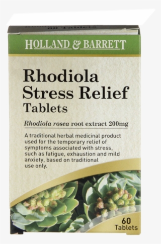 Holland & Barrett Rhodiola Stress Relief Tablets 200mg