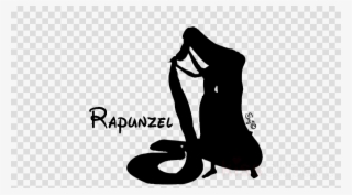Tangled Rapunzel Shadow Png Clipart Rapunzel Silhouette