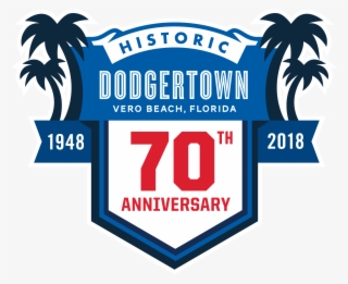 636553294928479782 Hd 70 Years Final 4color White 300 - Historic Dodgertown - Vero Beach
