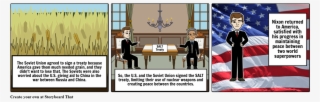 Nixon Involvement With Soviet Union - Cartoon