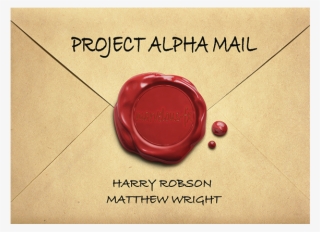Project Alpha Mail By Harry Robson And Matthew Wright
