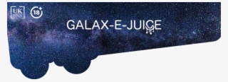 120ml E Liquid Vape Juice 80/20 Vg/pg 0mg 3mg 6mg Galax - Logo