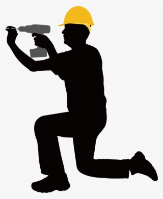 Laborer Architectural Engineering Clip - Clip Art Construction Worker