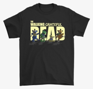 The Walking Grateful Dead Marching Dancing Bear Shirts-potatotee - Funny Thanksgiving Shirts For Men