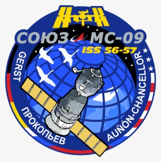 Soyuz Ms 09 Mission Patch - Союз Мс 09