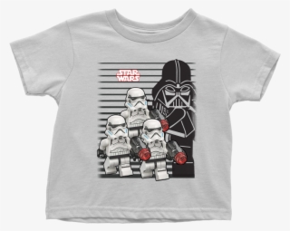 Star Wars Darth Vader Storm Trooper Lego Short Sleeve - Unicorn Christmas Top Girls