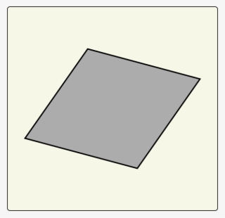 Does A Rhombus Look Like Clipart Rhombus Shape Geometry - Rhombus Shape