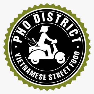 pho district - street food logo