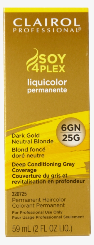 Clairol Professional 6gn/25g Dark Gold Neutral Blonde - Clairol High Lift Golden Blonde 12g