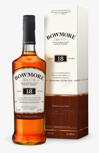 Bowmore 18 Year Old Islay Single Malt Scotch Whisky - Whisky Bowmore N 1