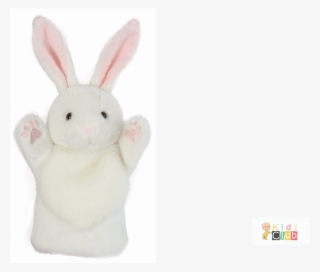 Puppet Company Carpets Rabbit Hand Puppet (white)