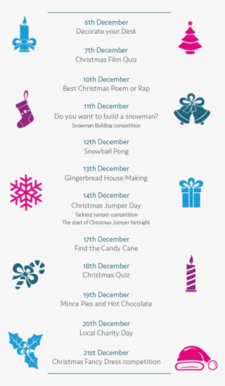 12 Days Of Xmas List Png - Christmas Day
