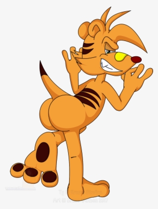 Nudie Ty Butt - Ty The Tasmanian Tiger Butt