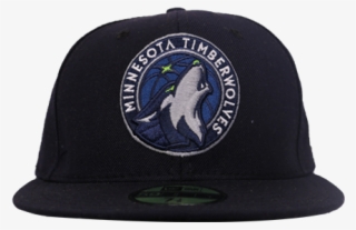 Minnesota Timberwolves Navy Global Icon Fitted Hat - Minnesota
