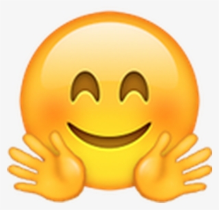 Hand Emoji Clipart 100 Percent - Hug Emoji Iphone