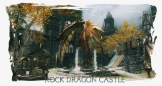 In Dragon Rock Bay Area Find Another Castle In Skyrim, - Skyrim Dragon Castle Mod