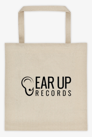 Ear Up Records 12 Oz Cotton Canvas Tote Bag