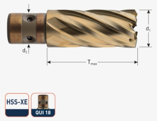 Hss Xe Kernbohrer Gold Line 40mm - Monocular