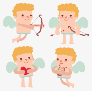 Banner Transparent Library Angels Vector Cupid - Cupid
