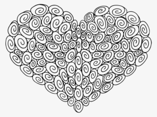 The 100 Swirl Heart From The Love Collection - Illustration