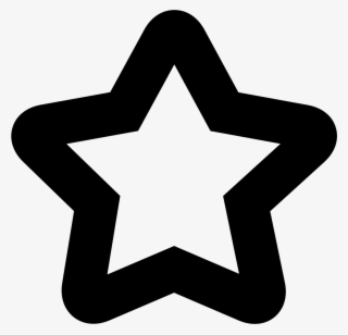 Star Empty Shape Comments - Empty Star Icon