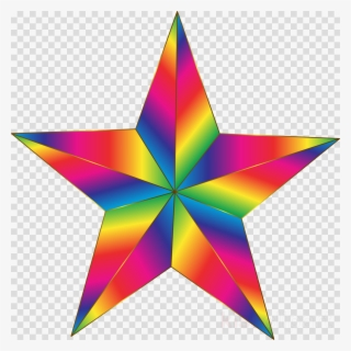 Prismatic Star Clipart Star Clip Art