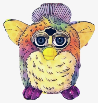 Furby Sticker Freetoedit Myedit Cute Furry Childhood - Furby