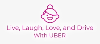 Live, Laugh, Love, And Drive-logo With Eyes And White