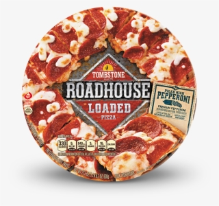 Roadhouse Loaded Pizza Piled High Pepperoni - Tombstone Roadhouse Loaded Pizza