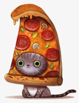 Pizza Cat Kittens Kitty Paw
