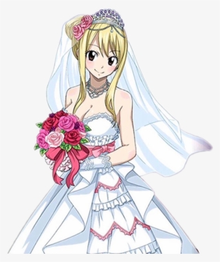 Lucyheartfilia Fairytail Wedding Cute Pretty Freetoedit - Fairy Tail Nalu Wedding