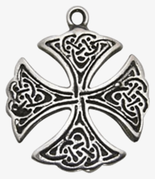 Round Celtic Cross Necklace