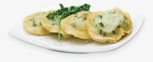 Pan-fried Fish Paste & Chives Dumplings - Spanakopita