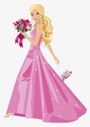 Barbie Bride Custom Pictures On Shirts And Cases Hicustom - Barbie Cartoon Png