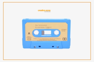 Compact Cassette Musicassette Cassette Tape Audio Ball - Blue Cassette Audio Tape