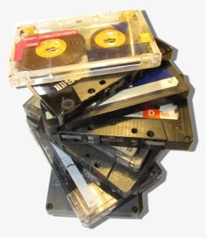 Stack Of Stereo Cassette Tapes - Cassette Tape