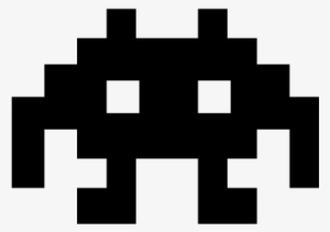 Alien Space Character Of Pixels For A Game Vector - Pixel Game Icon Png