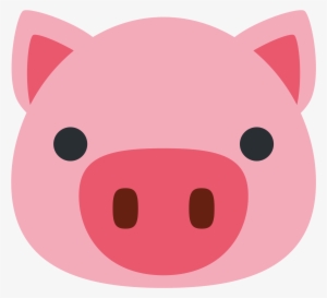 Pig Face - Cute Cartoon Pig Face