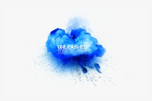 At Unleashed, We Specialise In Self-defence And Close - Blue Paint Transparent Background
