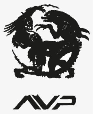 Alien Vs Predator Logo Vector - Alien Vs Predator Alien Png